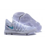 Kevin Durant KD10 White/Sky Blue/Deep Blue