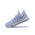 Kevin Durant KD10 White/Sky Blue/Deep Blue