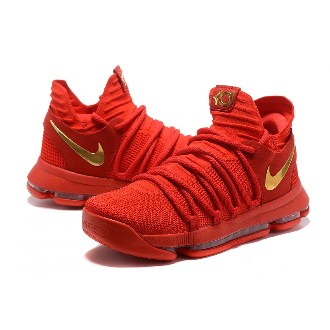 Kevin Durant KD10 "Chinatown" Red/Gold