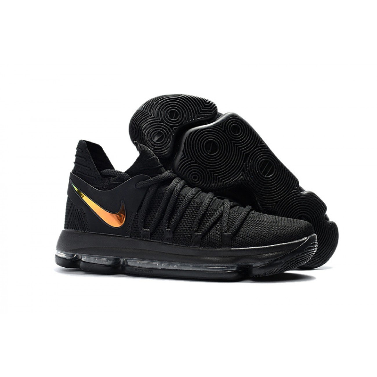 Kevin Durant KD10 Black/Reflective Logo