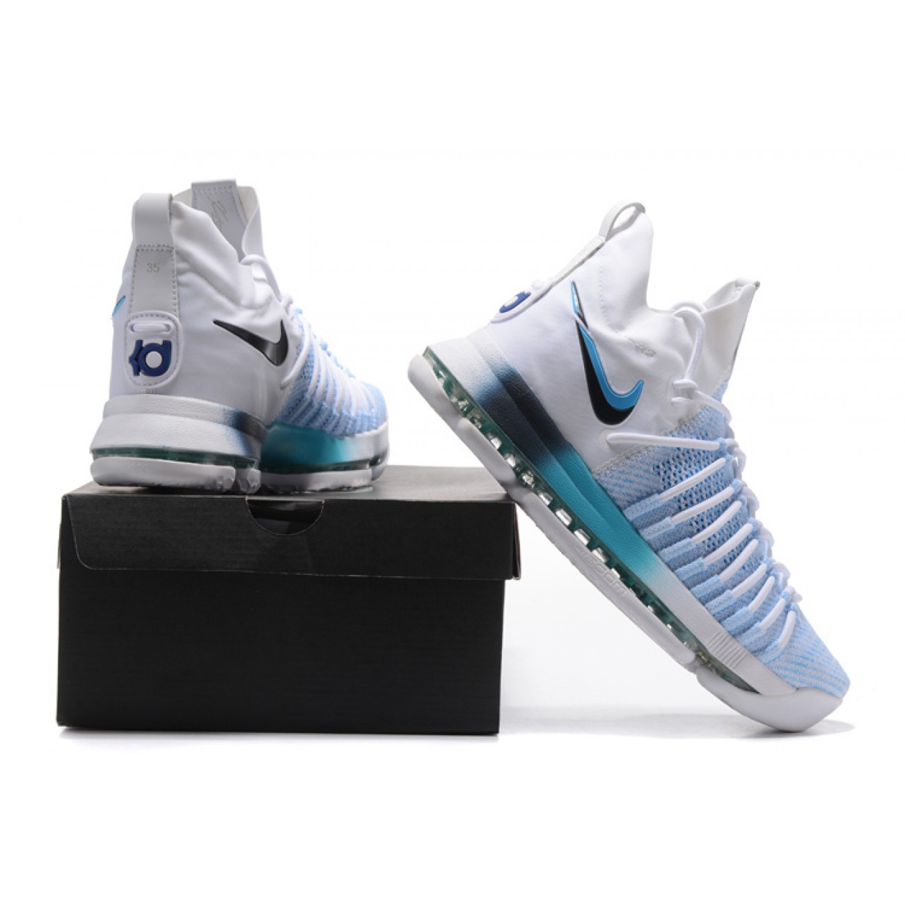 Kevin Durant KD9 White/Lightblue