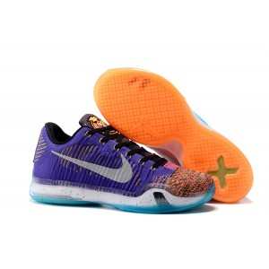 Kobe 10 Elite Low HTM Purple/Sky Blue/Pink