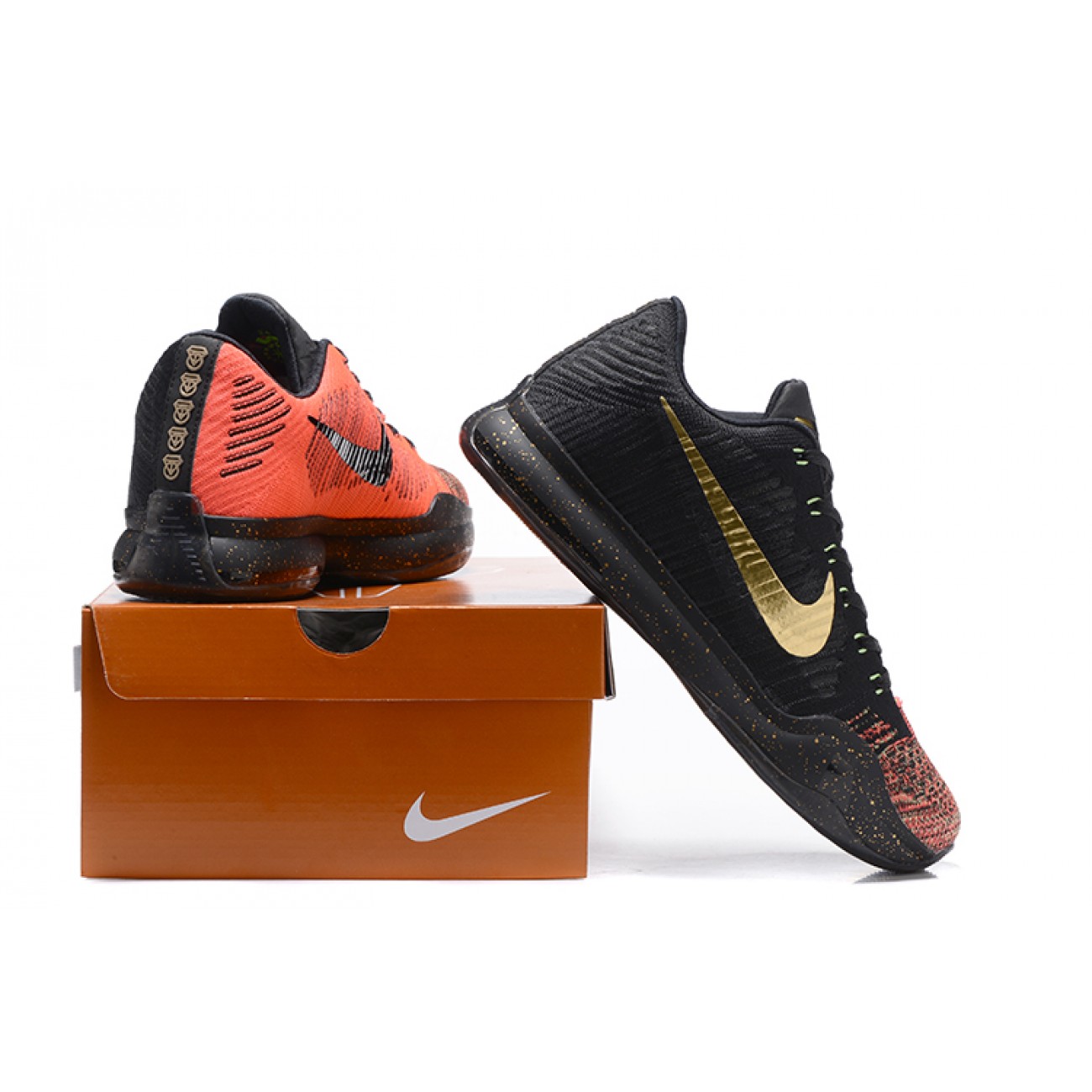 Kobe 10 Elite Low HTM "Christmas" Black/Gold