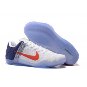 Kobe 11 Elite Low "USA Team" White/Navy/Orange