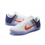 Kobe 11 Elite Low "USA Team" White/Navy/Orange