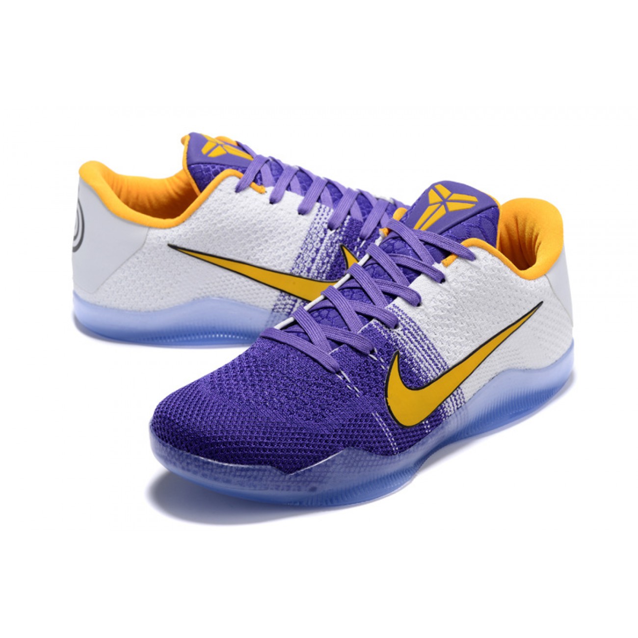 Kobe 11 Elite Low Purple/White/Yellow