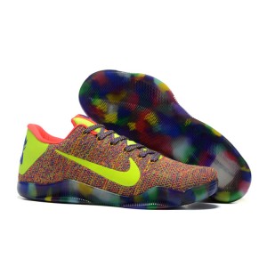 Kobe 11 Elite Low "Rainbow" Multicolor/Grass Green