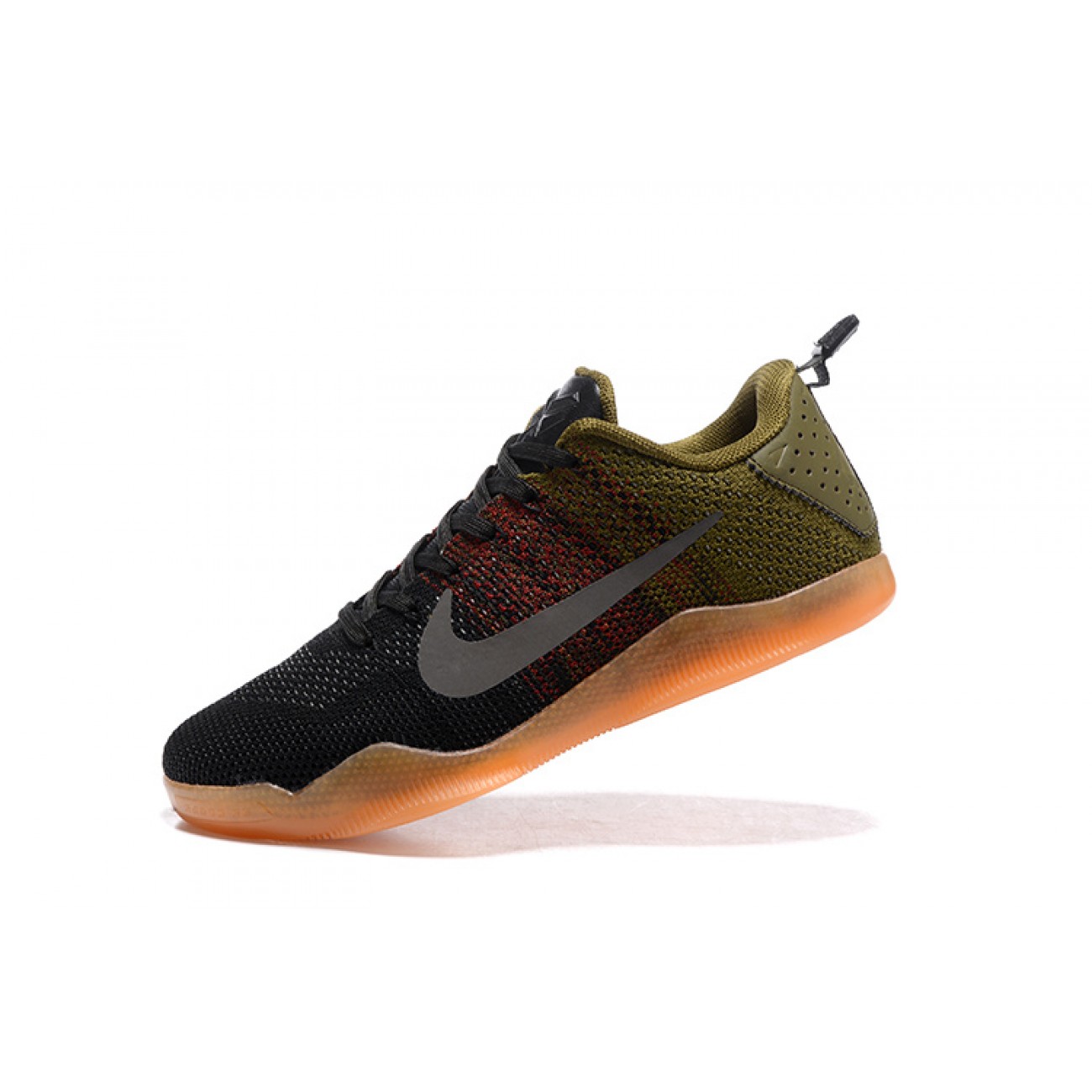 Kobe 11 Elite Low 4KB "Black Horse" Black/Multicolor/Army Green