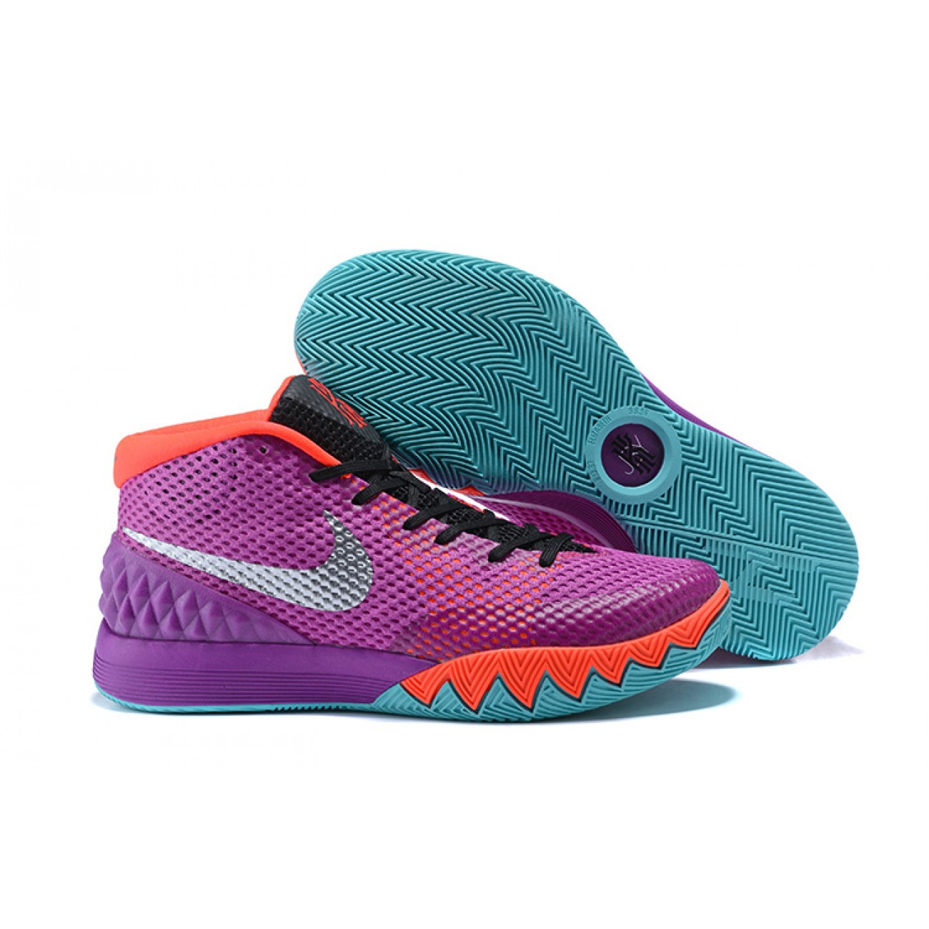 Kyrie 1 "Easter" / Purple / Silver / Orange