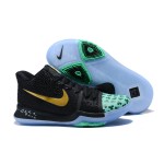 Kyrie 3 "Shamrock / Celtics" Black/Lightgreen/Gold