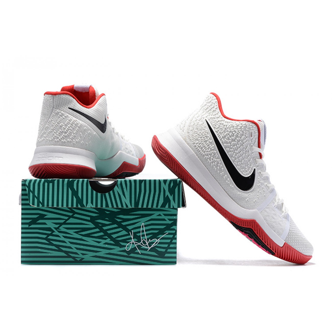 Kyrie 3 White/Red