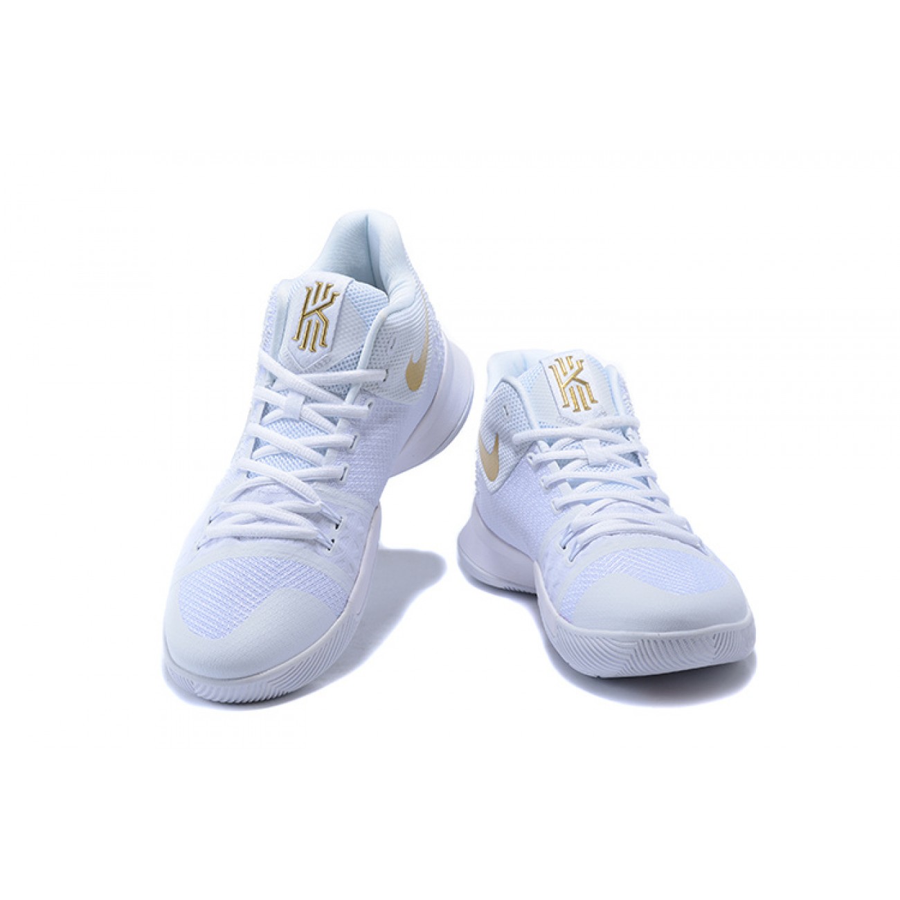 Kyrie 3 White/Gold