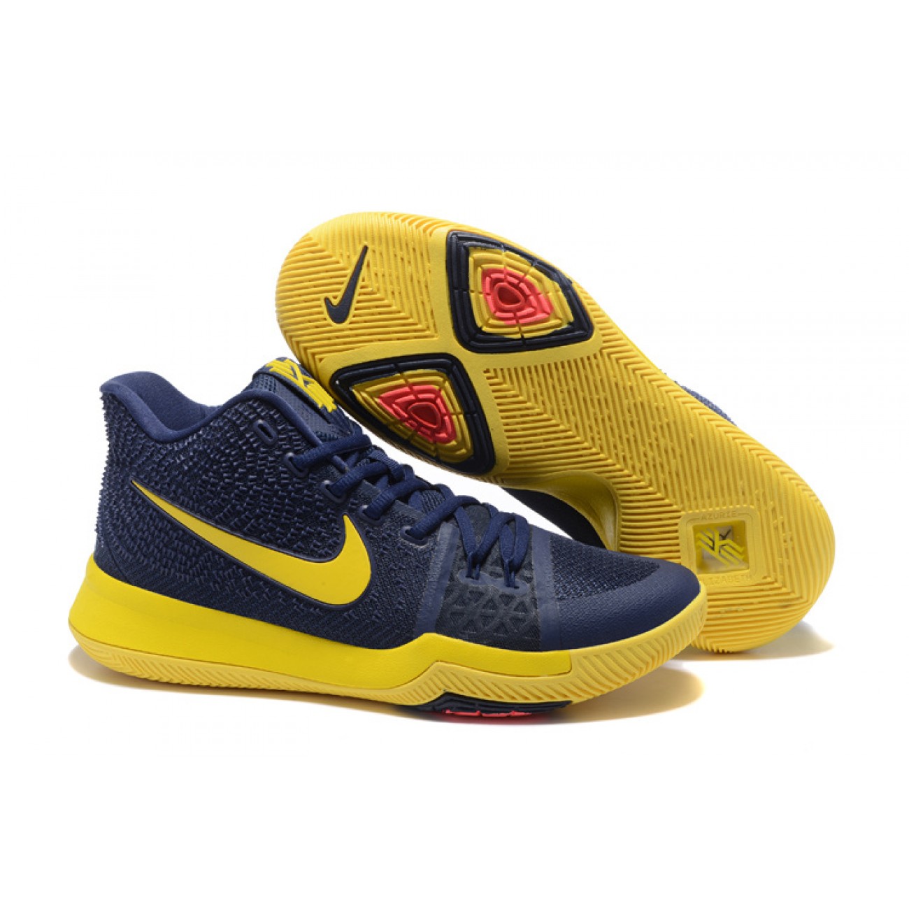 Kyrie 3 Deep Blue/Yellow