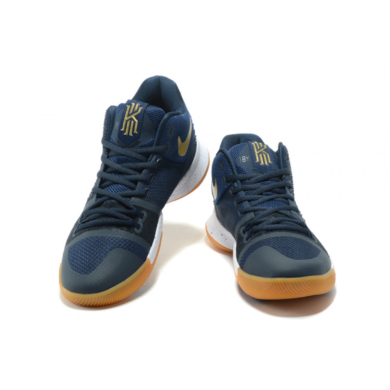 Kyrie 3 Deep Blue/Gold