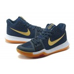 Kyrie 3 Deep Blue/Gold