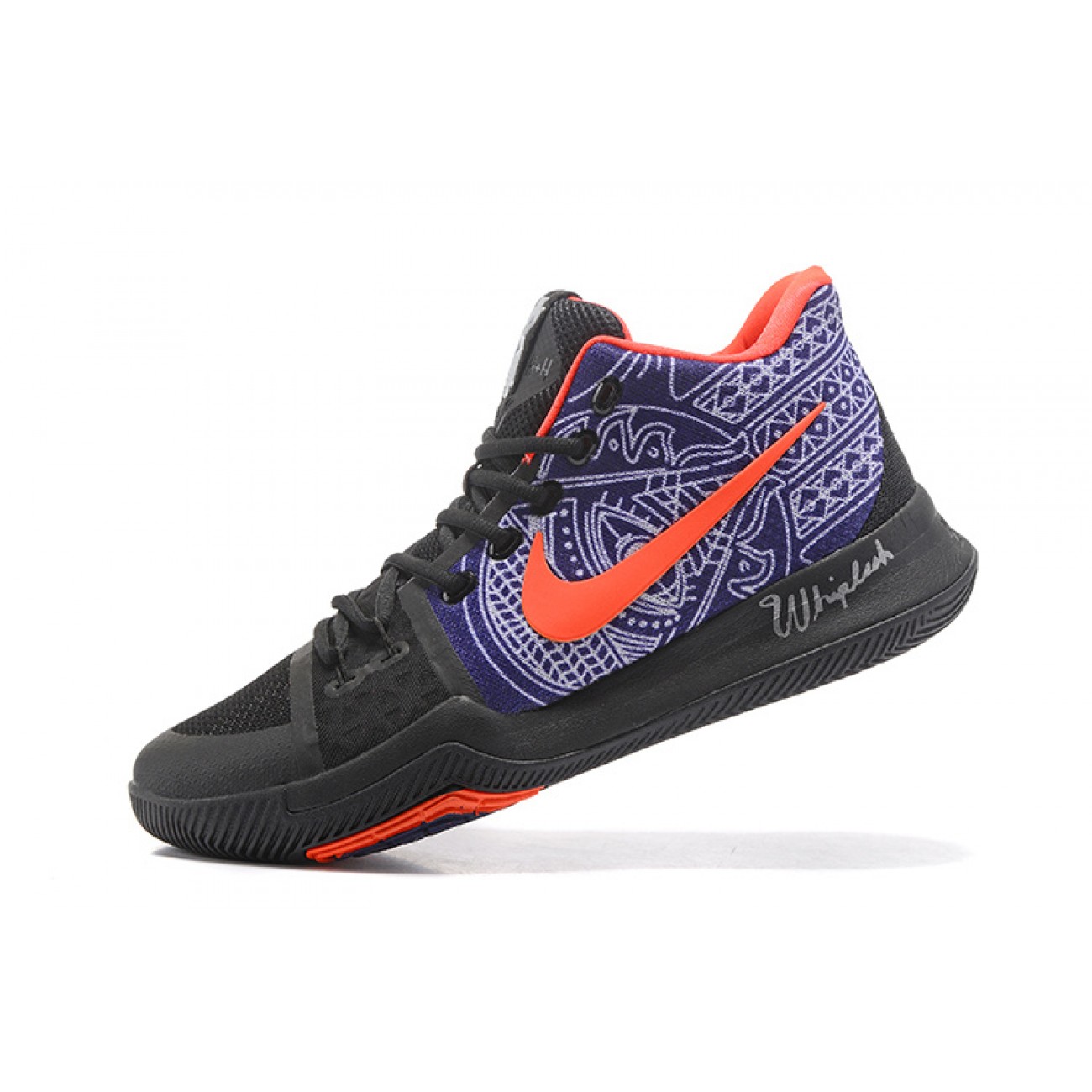 Kyrie 3 "Lucky Hand" Black/Blue/Orange