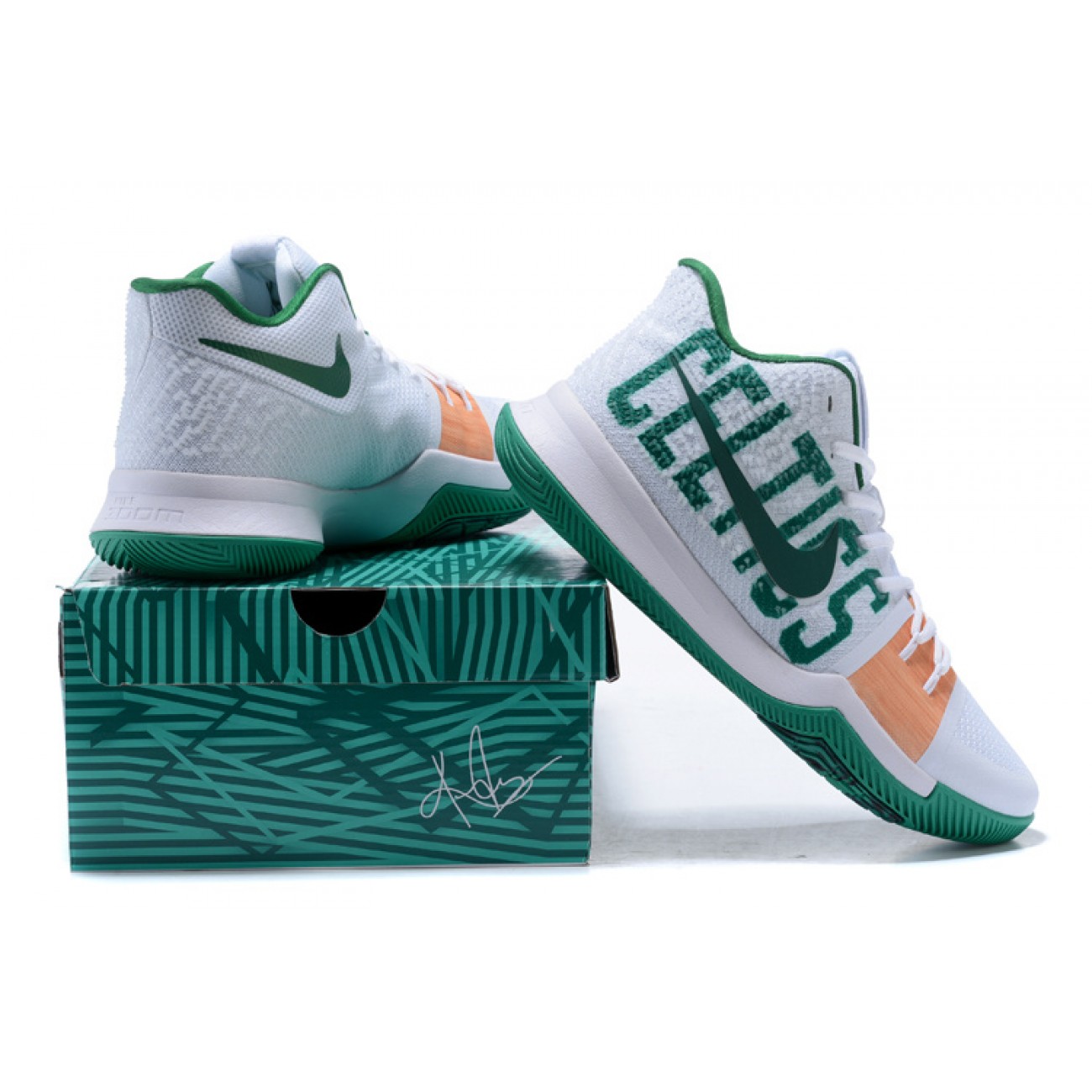 Kyrie 3 White/Green