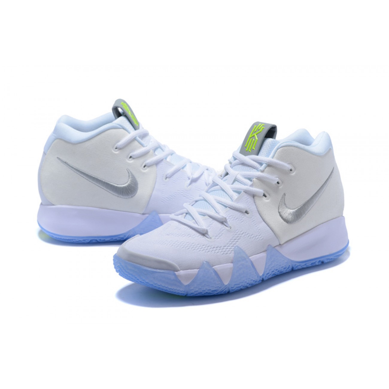 Kyrie 4 White/Silver/Green