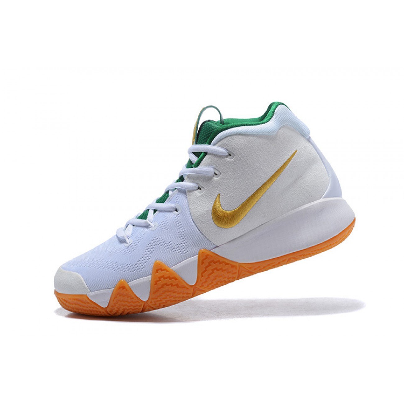 Kyrie 4 White/Green/Gold