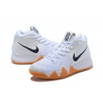 Kyrie 4 White/Deep Blue