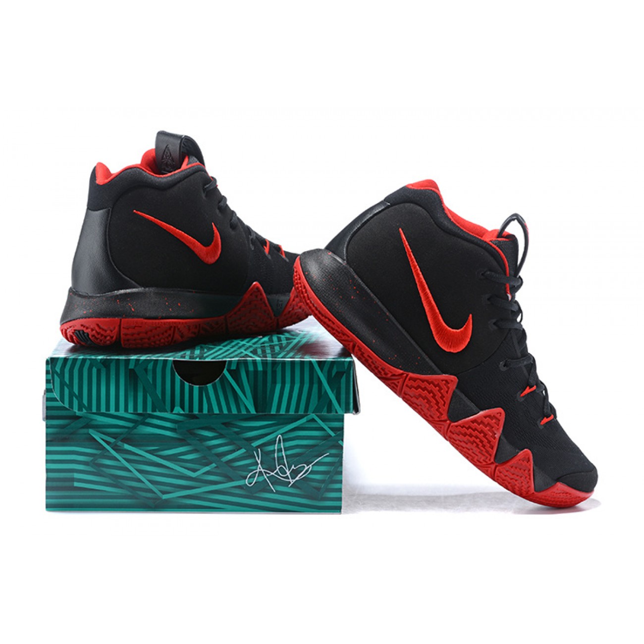 Kyrie 4 Black/Red