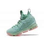 Lebron 15 Mint Green/Pink