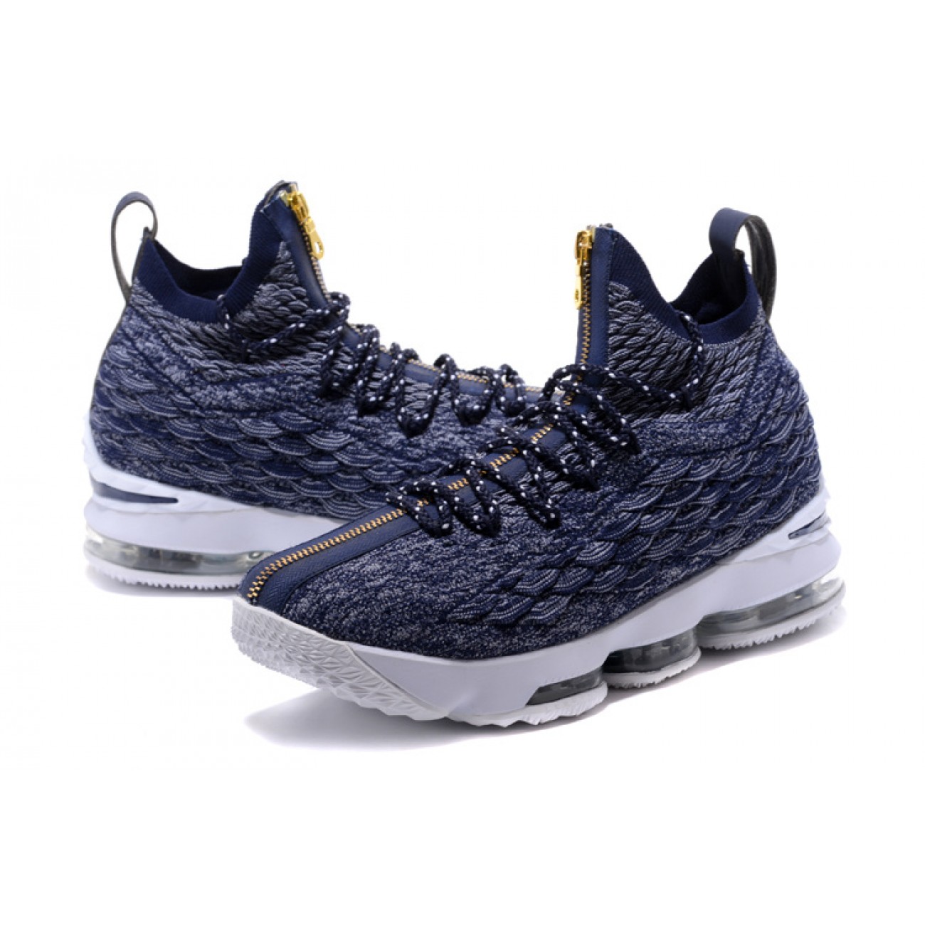 Lebron 15 Deep Blue/White