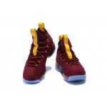 Lebron 15 Wine Red/Yellow