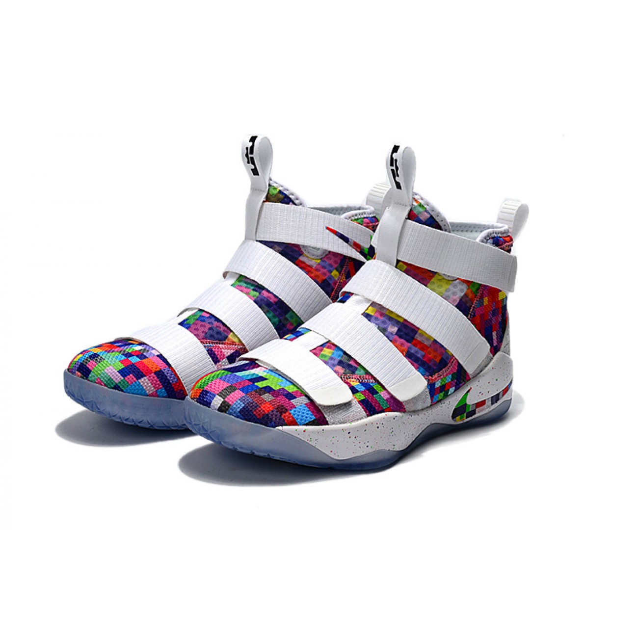 Lebron Soldier 11 "Rainbow" White