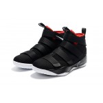 Lebron Soldier 11 "Bred" Black/Red