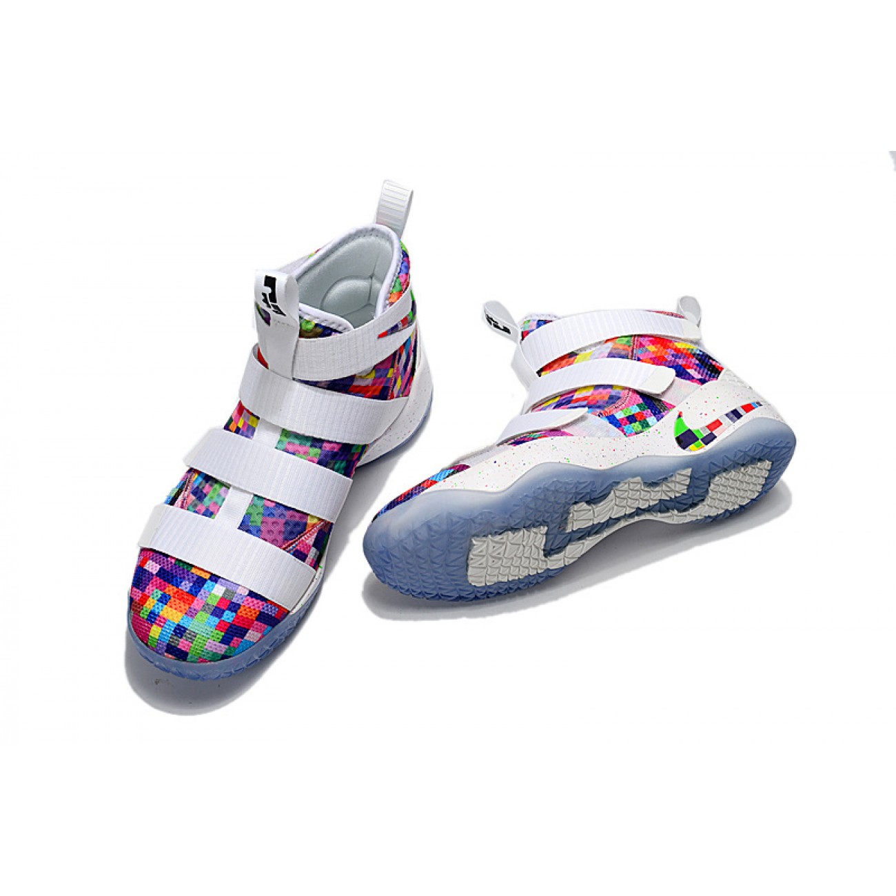 Lebron Soldier 11 "Rainbow" White