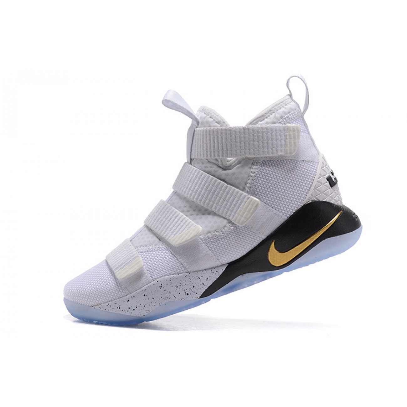 Lebron Soldier 11 White/Gold