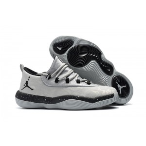 Air Jordan Super Fly Low Basketball Shoes Grey