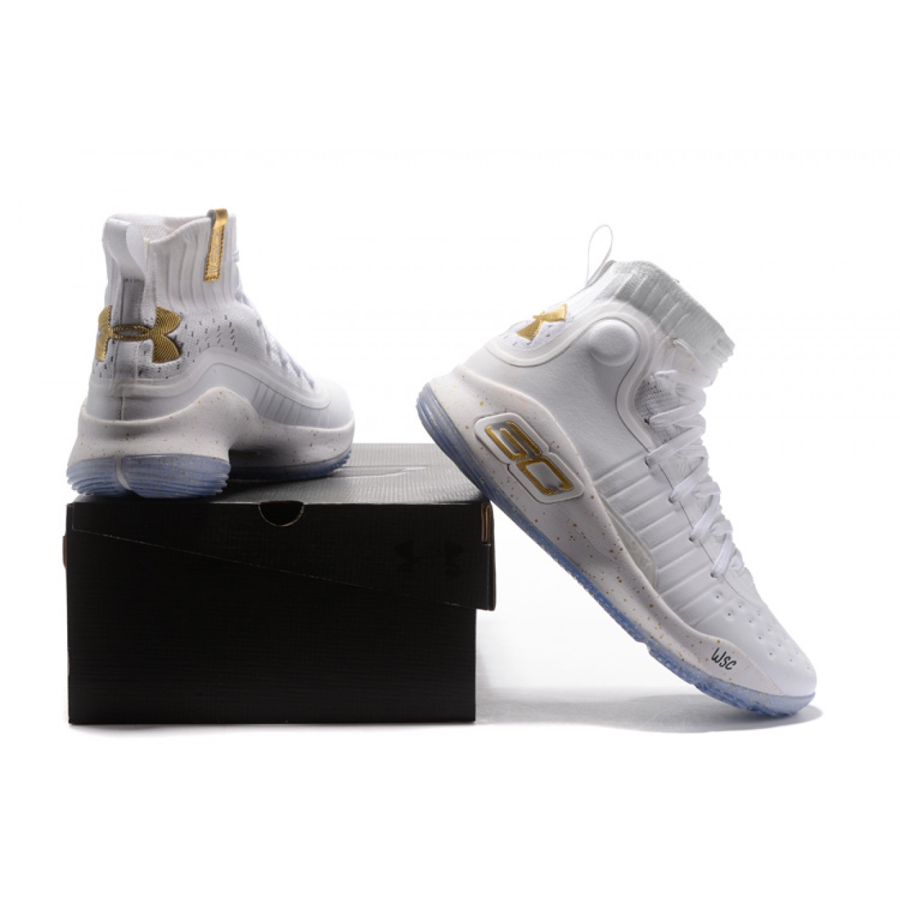 Under Armour UA Curry 4 White/Gold