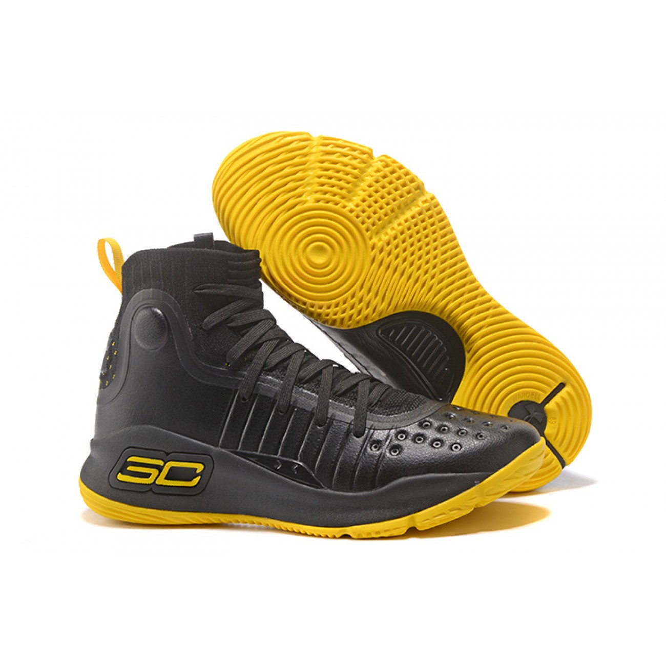 Under Armour UA Curry 4 Black/Yellow