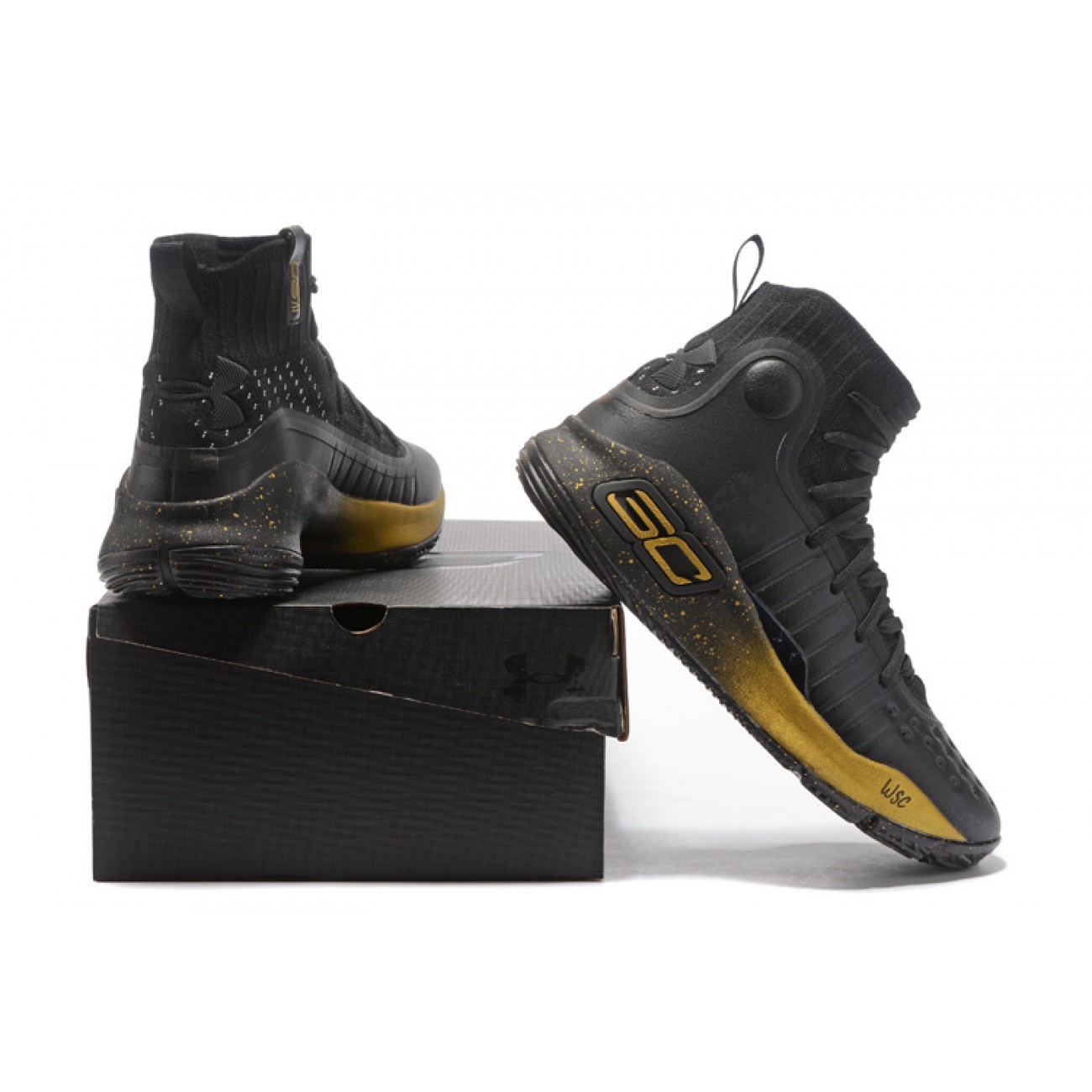 Under Armour UA Curry 4 Black/Gold