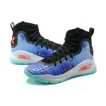 Under Armour UA Curry 4 "Tai Chi" Black/Lightblue