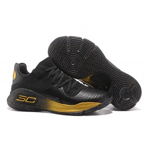 Under Armour UA Curry 4 Low Black/Gold