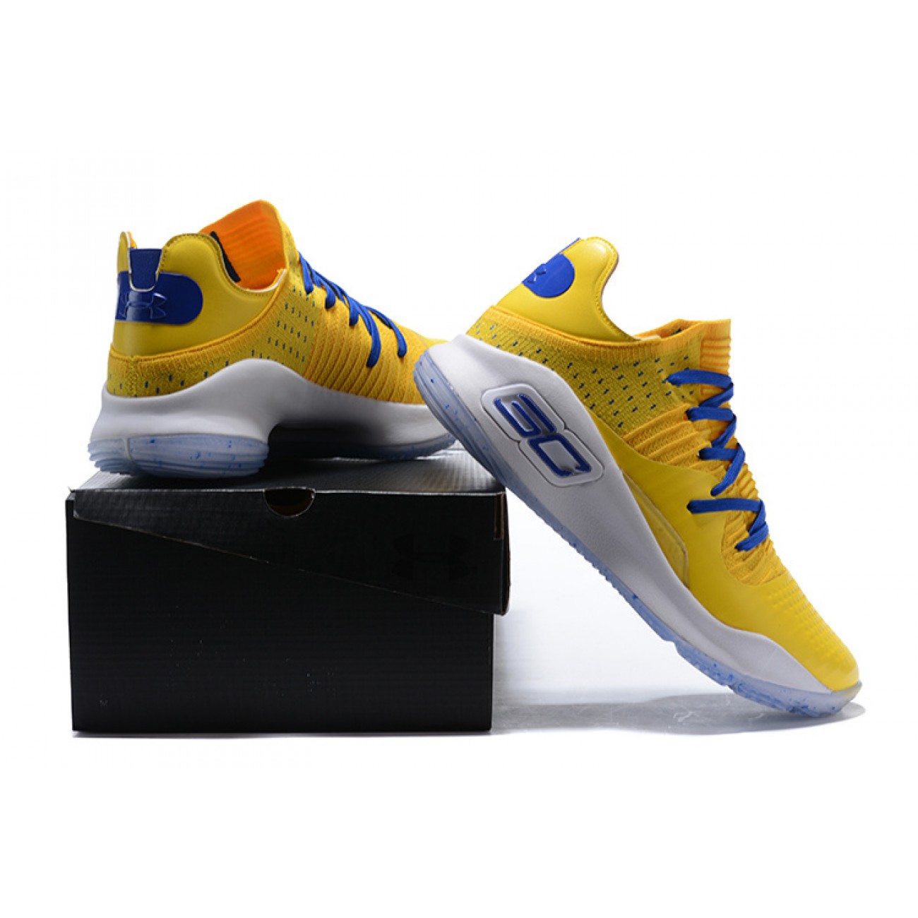 Under Armour UA Curry 4 Low Yellow/Blue