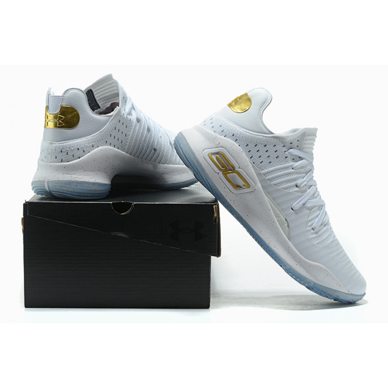 Under Armour UA Curry 4 WMN Low White/Gold