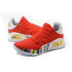 Under Armour UA Curry 4 WMN Low "The Year of Rooster" Red/Gold