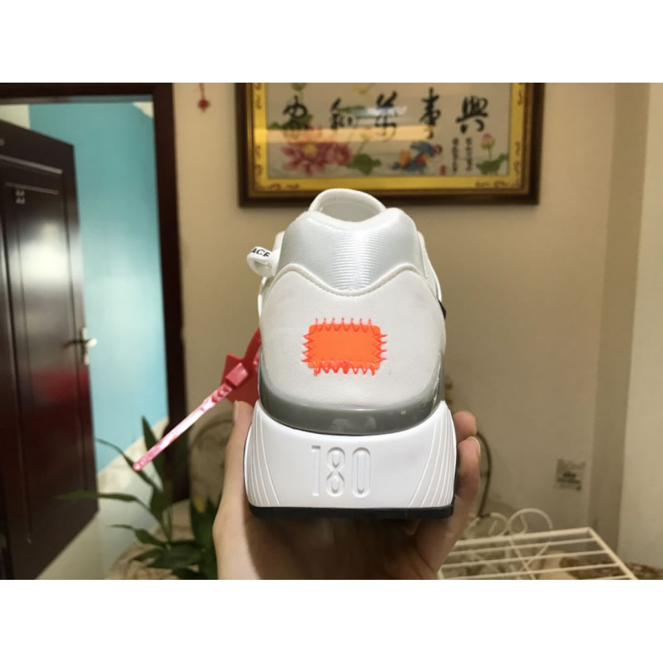 Off White x Air Max 180 OG Black White AQ5287-002