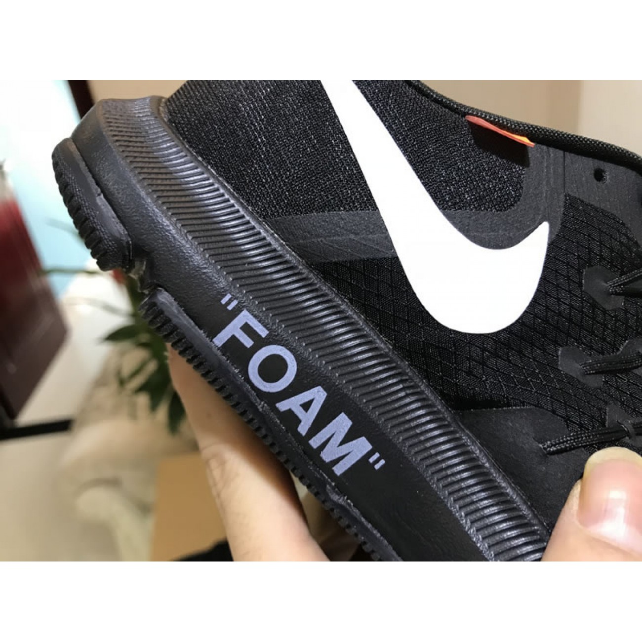 Off-White x Nike ZoomFly SP 4% OW Black 808989-201