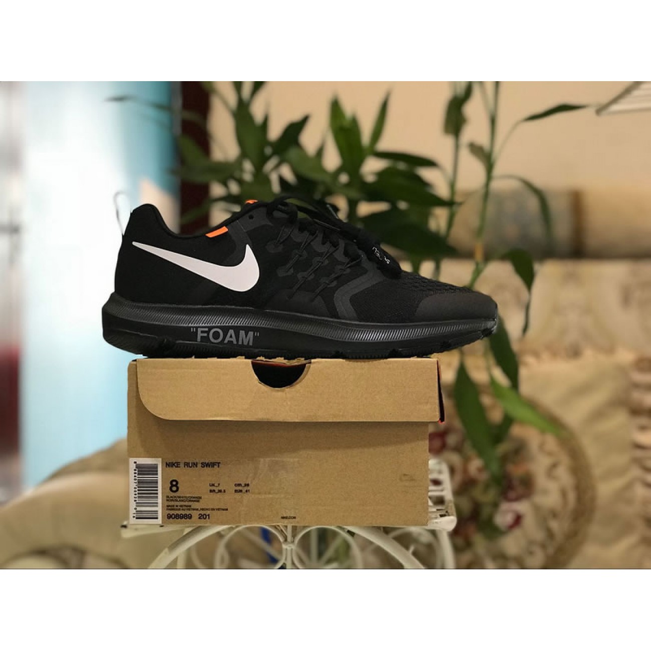 Off-White x Nike ZoomFly SP 4% OW Black 808989-201