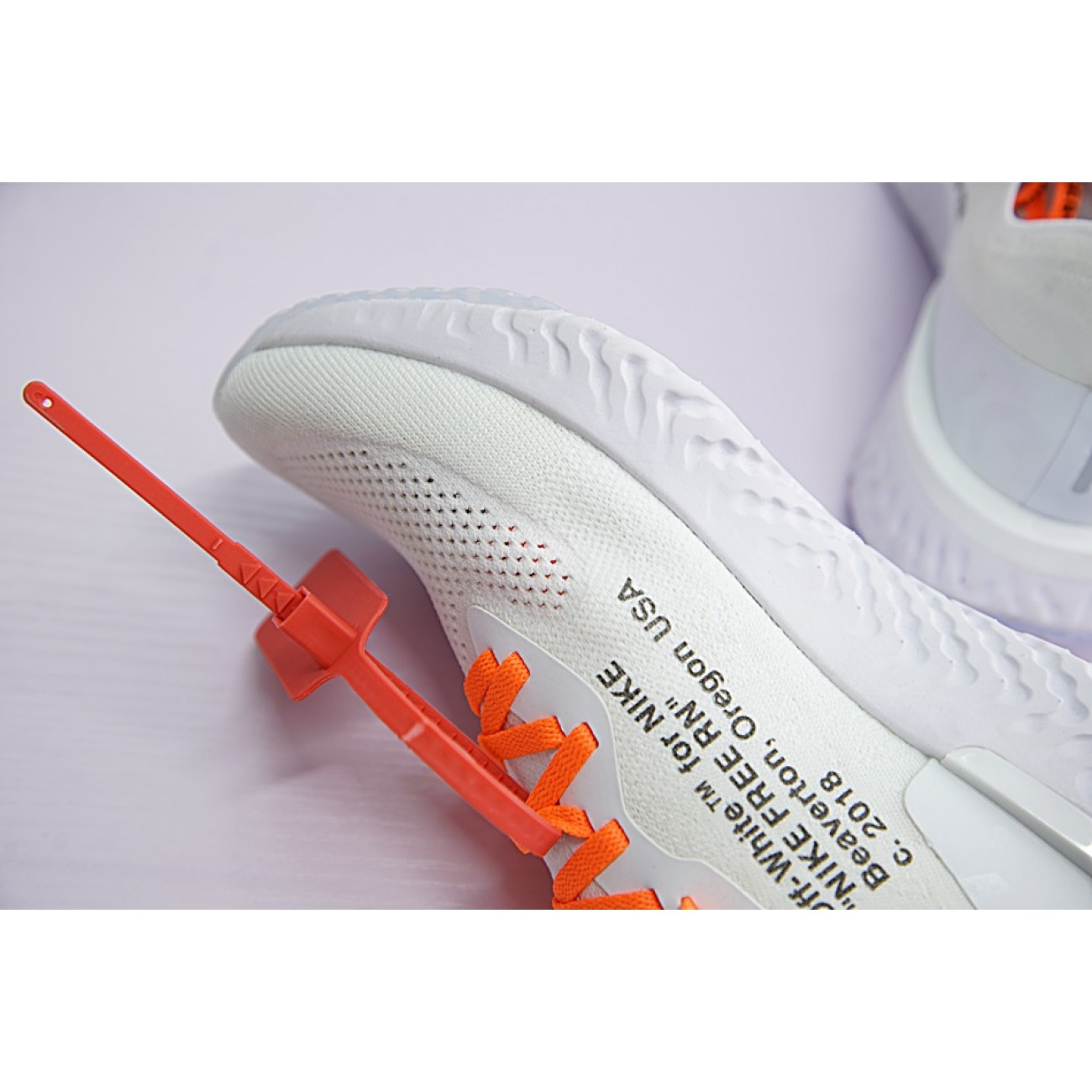 Off White x Nike Epic React Flyknit AQ0070-100