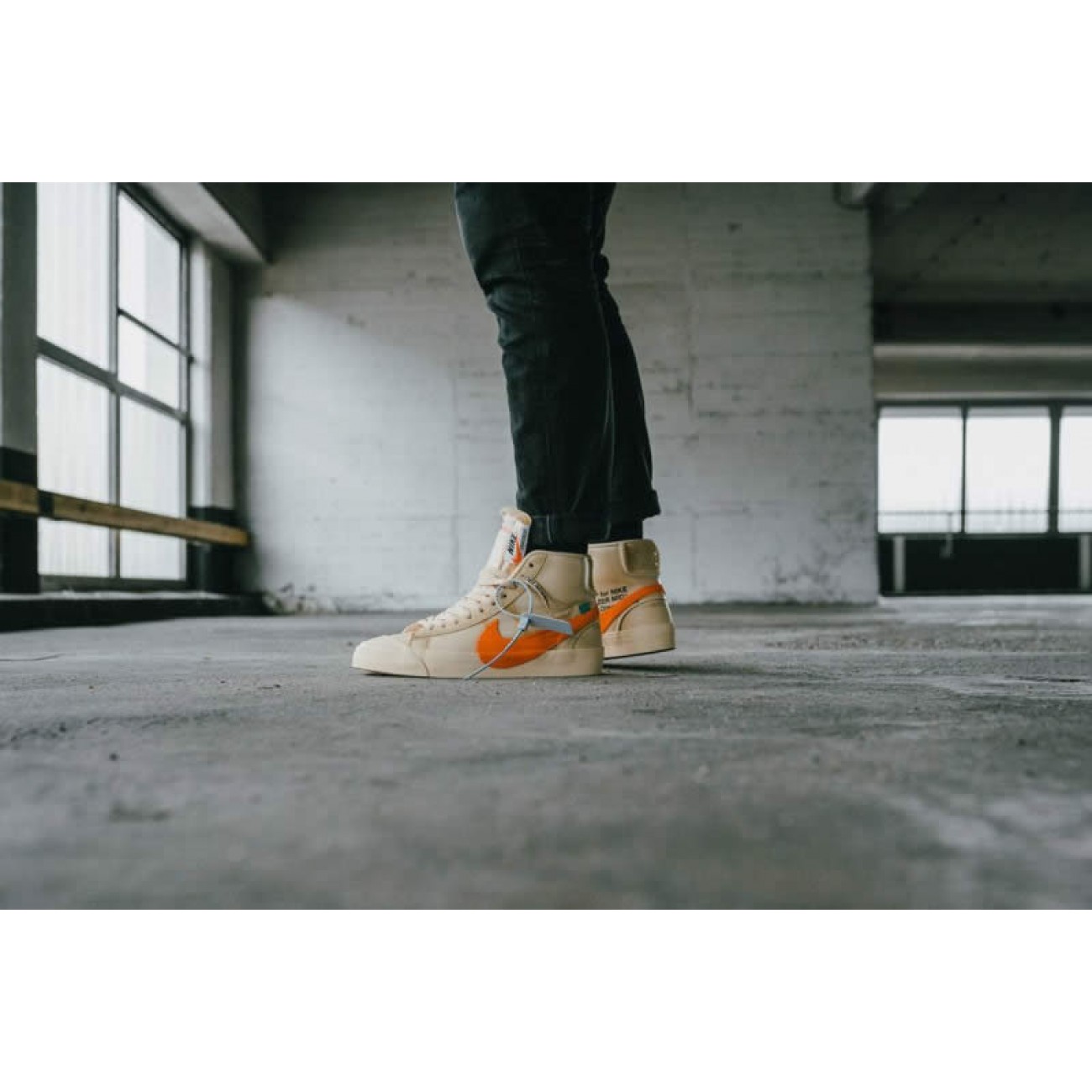 Nike Blazer Mid Off-White "All Hallows Eve" Orange AA3832-700