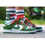 Off-White x Nike Dunk Low "Pine Green" Release Date CT0856-100