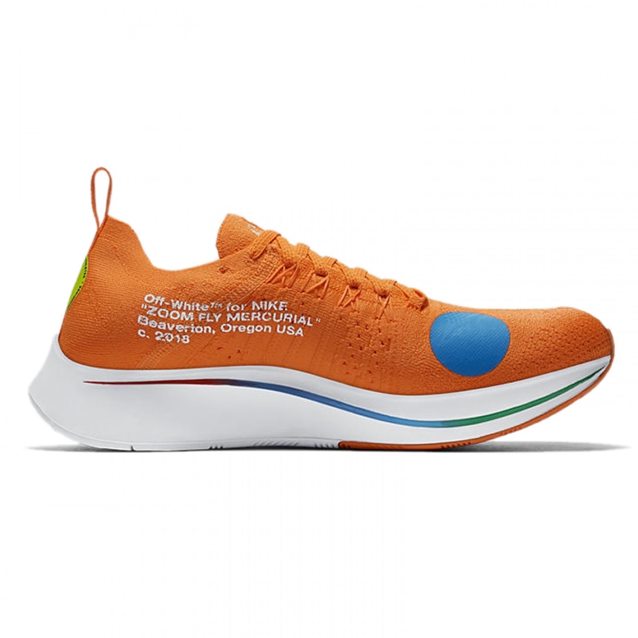 Off-White x Nike Zoom Fly Mercurial Flyknit Orange World Cup 2018 AO2115-800