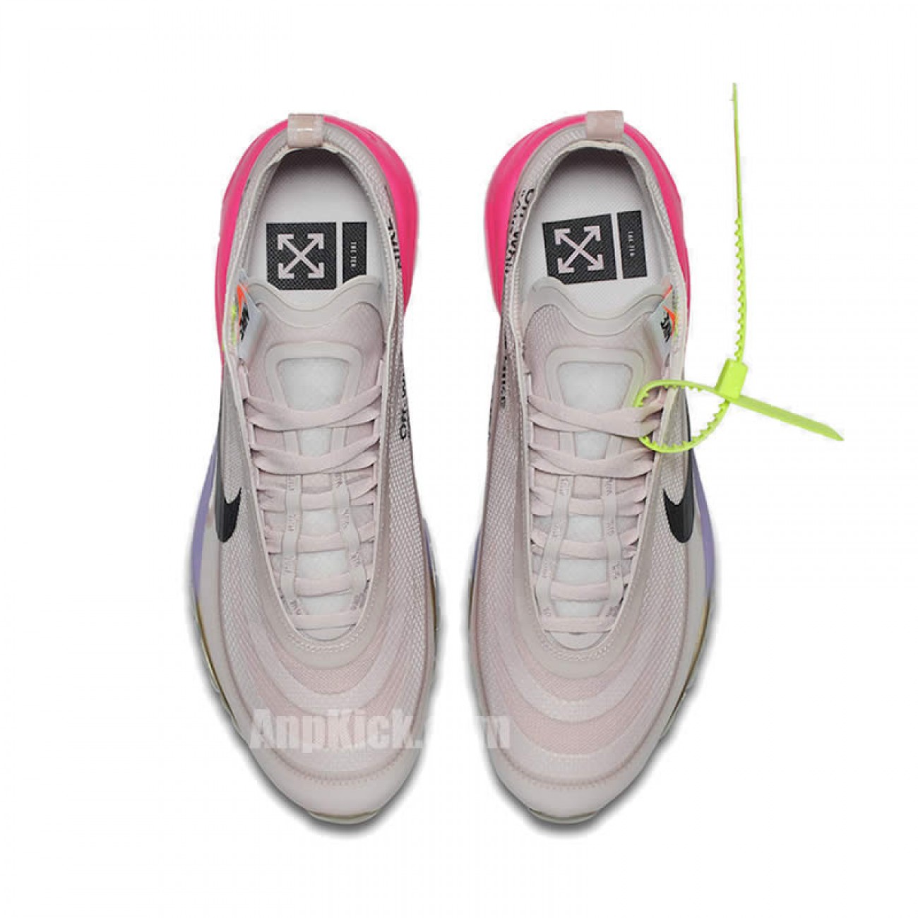 Serena Williams Off-White x Air Max 97 "Queen" Elemental Rose Pink Womens AJ4585-600