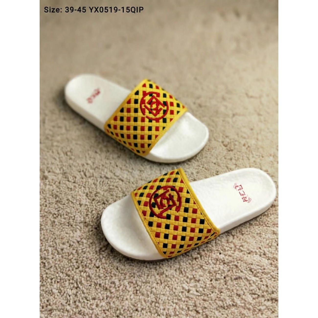 CLOT x ACU Vibram Slippers / Yellow White